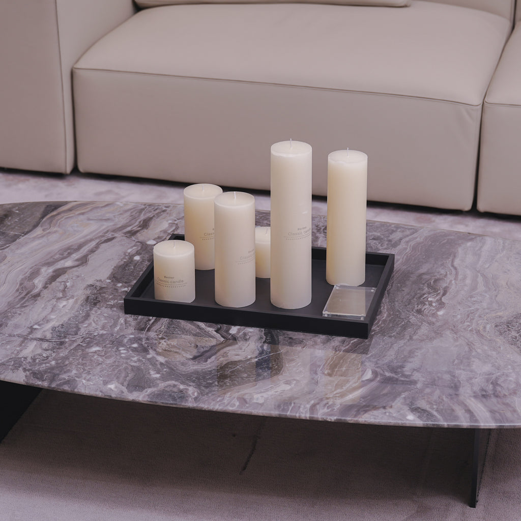 Bonsario „CALDERA“ – Sculptural Marble Coffee Table