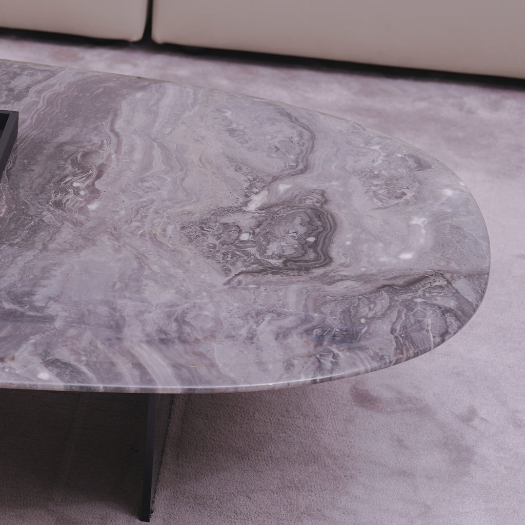 Bonsario „CALDERA“ – Sculptural Marble Coffee Table