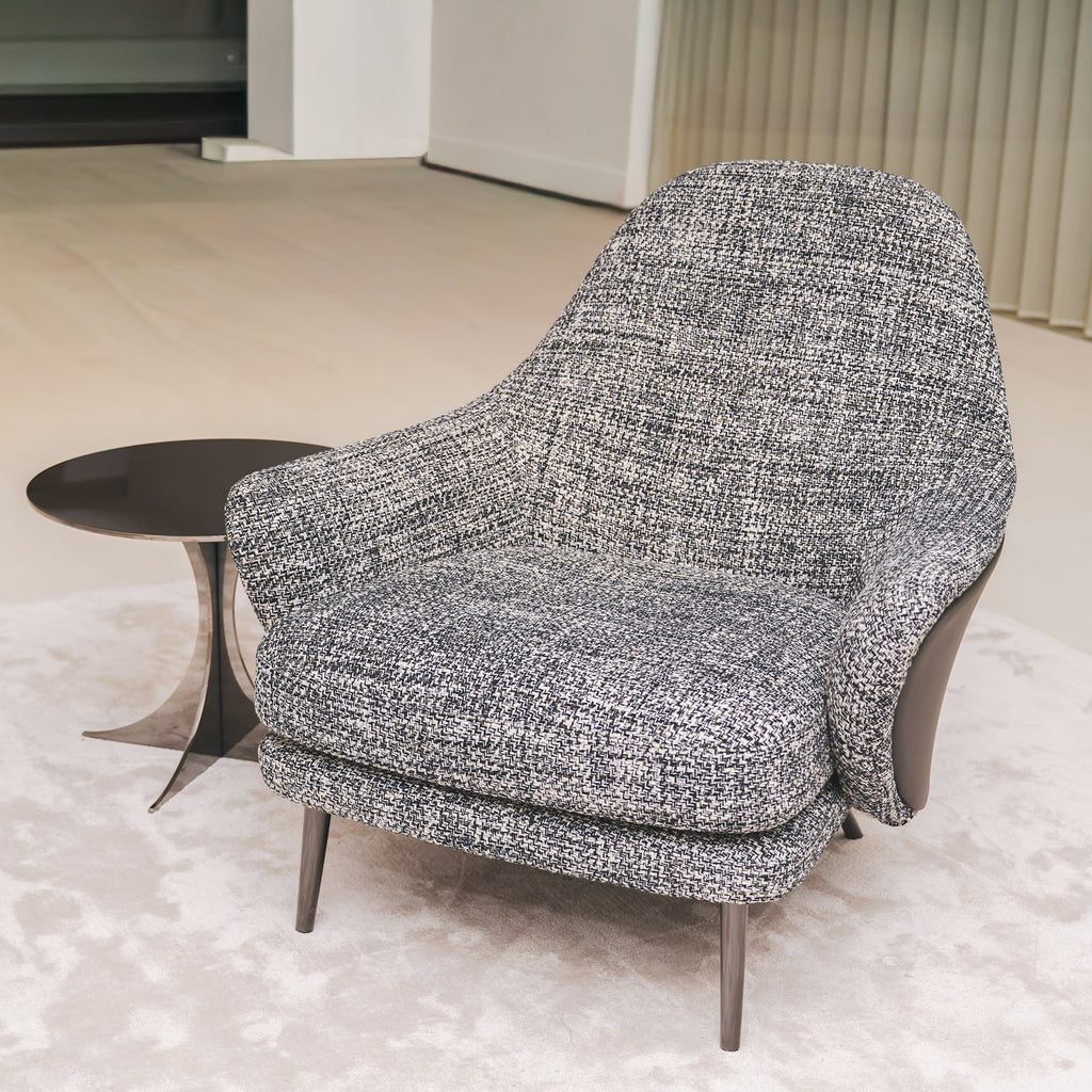 Loungesessel „SOFT CURVE“ – Edelstahl Edition