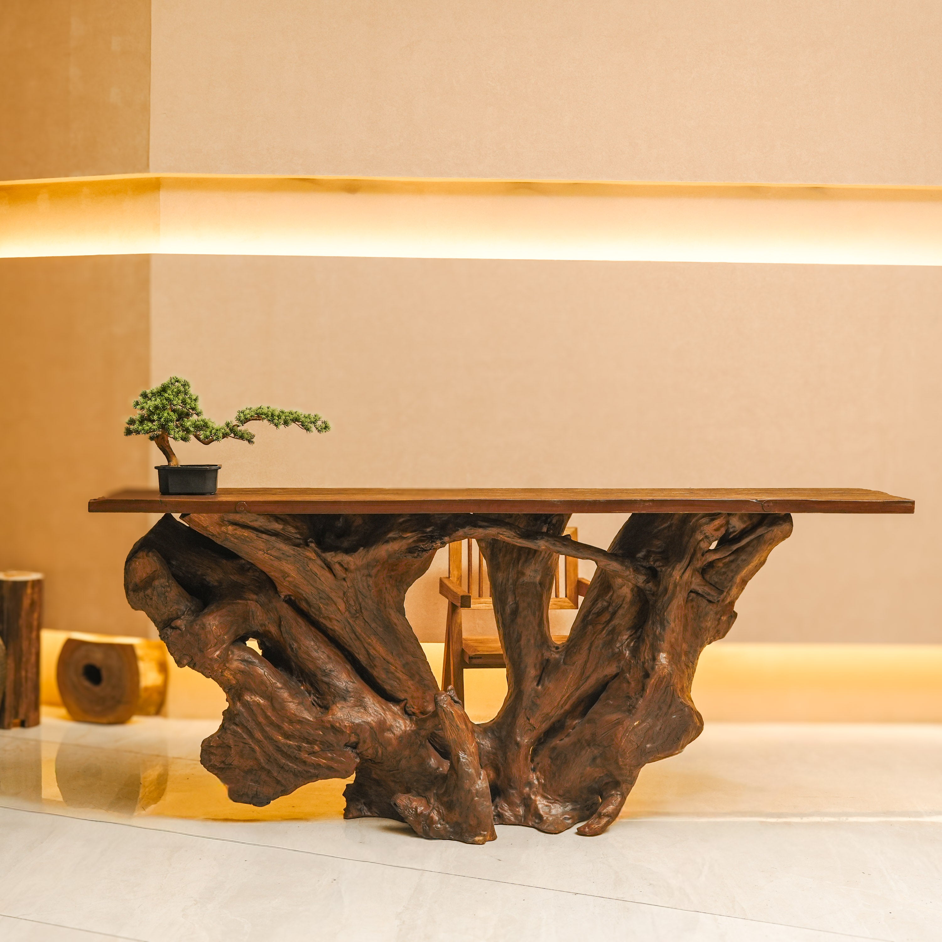 Rootline - Aged Wood Tisch