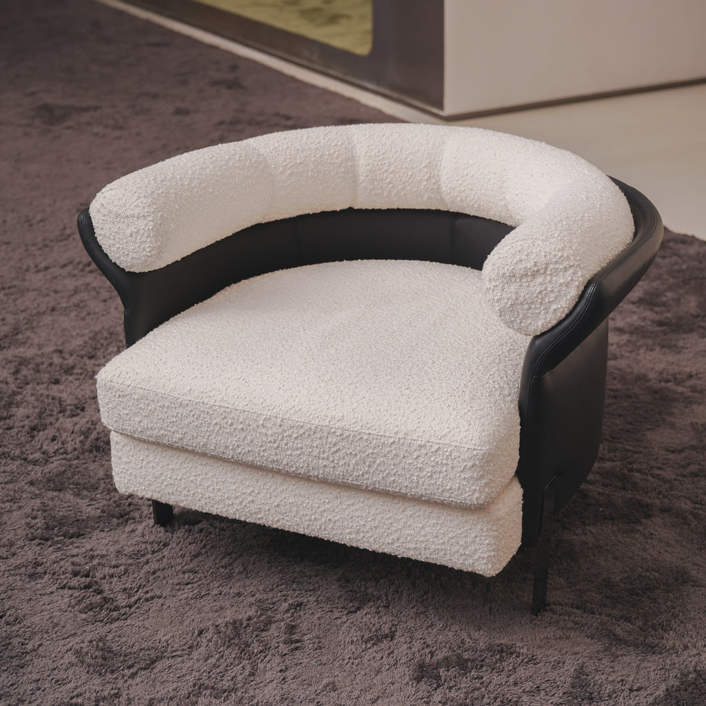 Relaxsessel „LUMEA“ – Black Steel Edition